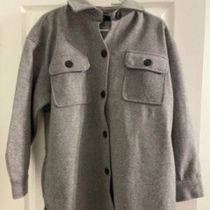 Forever 21 Gray Shacket (S)